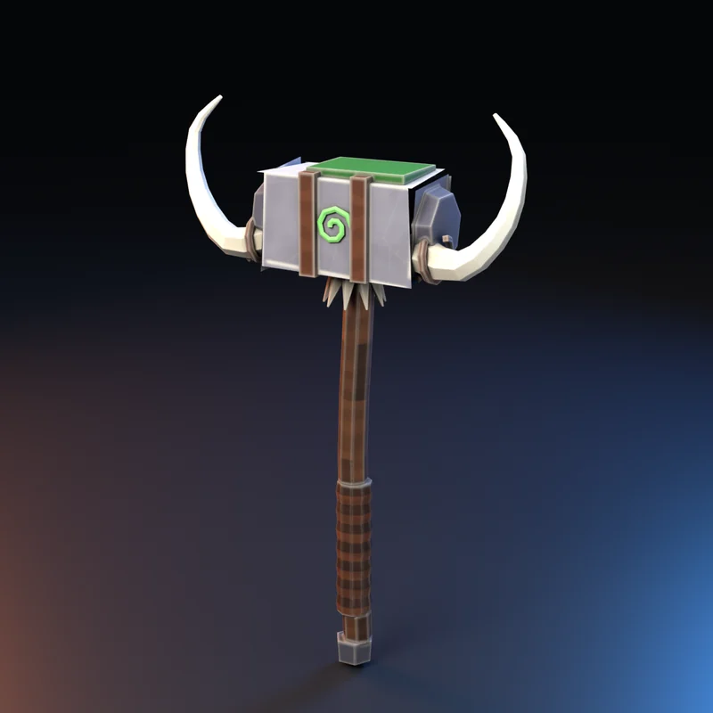 Arma 3D primal: Martelo de Presas