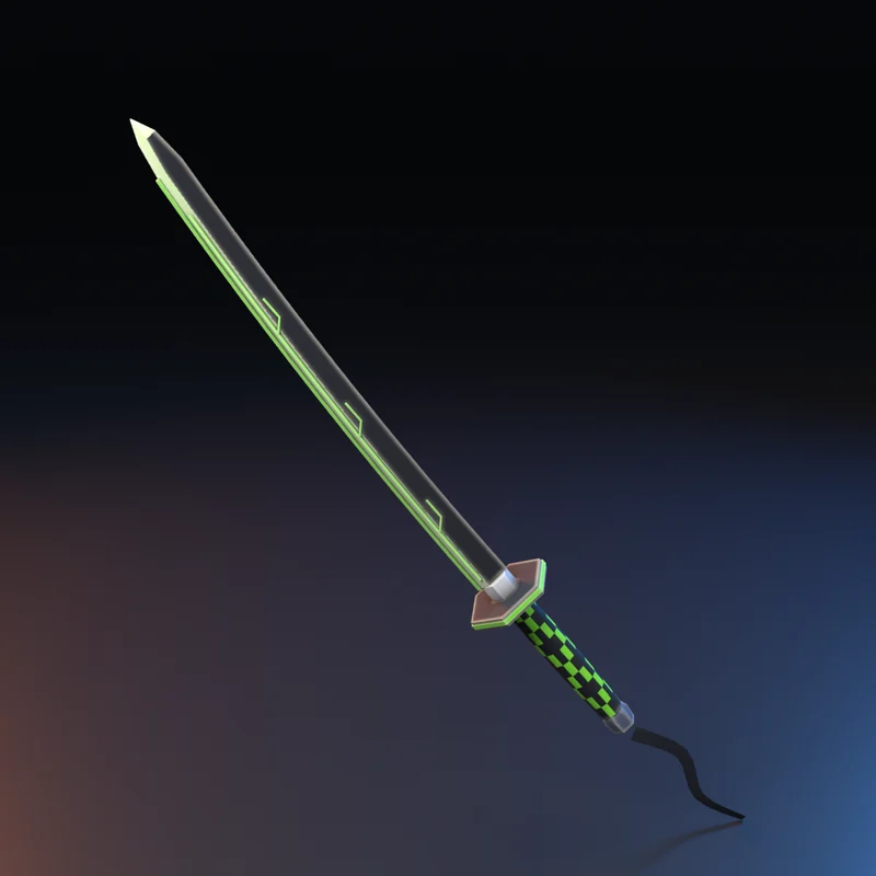 Arma 3D cyber: Katana Neon
